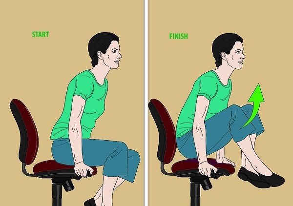 حرکت روی صندلی و رفع خستگی هنگام استفاده از کامپیوتر